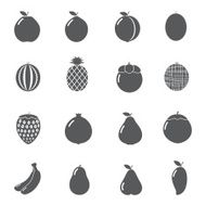 Fruit icon vector illustration