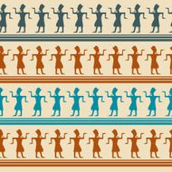Egyptian seamless pattern N14