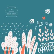 Floral decor N343