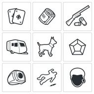 Romany icons Vector Illustration