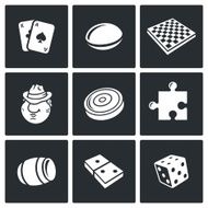 Board games icon Vector Illustration