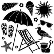 Beach icons N13