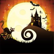 halloween background N218