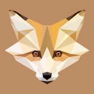 Low Poly Fox Head