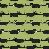 Funny dogs seamless pattern N2