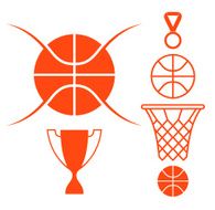 Basketball Icon Set N3
