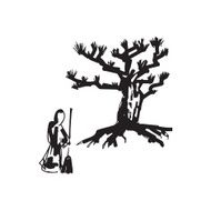 Preist and tree
