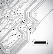 Abstract background - Circuit board texture N3