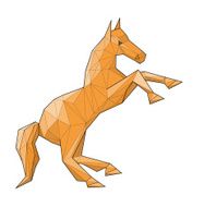 Horse - vector illustration