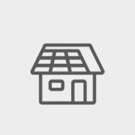 House thin line icon N3
