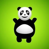 Panda cartoon character N5