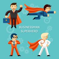 Business superheroes characters N2