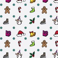 Christmas seamless pattern N164