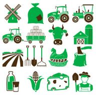 Agriculture Icons N6