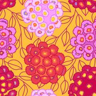 Seamless pattern with flowers N102