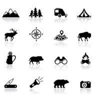 Camping Icon Set N9