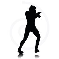 man with a gun N35