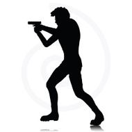 man with a gun N36