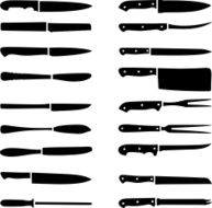 Knife silhouette N3