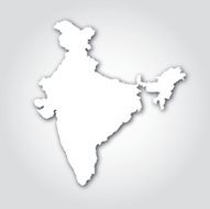 India Silhouette White