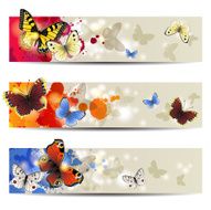 Butterfly banners N2