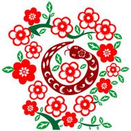 Chinese New Year Snake N25