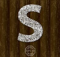 letter s N103