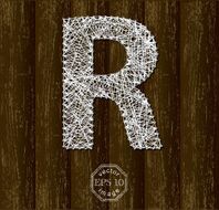 Letter R N46