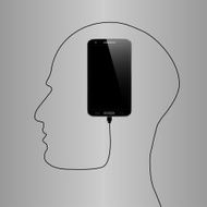 cord from the phone face