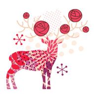 Beige deer