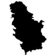 Serbia map