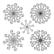 Set of Deco Small Circles
