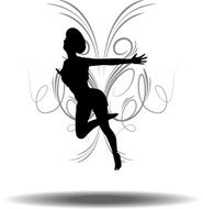 Funky Girl Silhouette N8