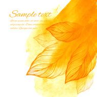 Fall Leaf Vector Illustration N2