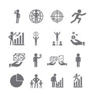 management icons set N2
