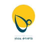 Yoga symbol with title for your design