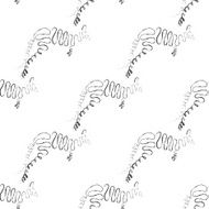 Kangaroo seamless pattern N2