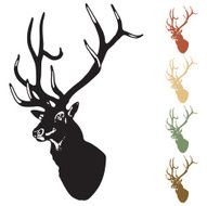 Elk Silhouette N3