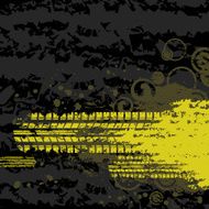 Yellow tire track background N3