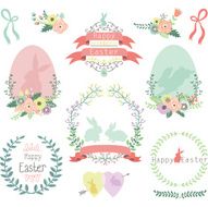 Easter design elements N3