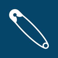 Safety pin symbol