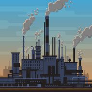Industrial Plant Landscape