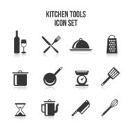 Kitchen and cooking icons N4