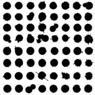 ink splash collection set of 64 drops