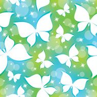 pattern with butterflies vector eps 10