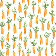 seamless pattern with carrots N7