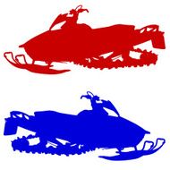 Silhouette snowmobile N2