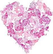 Heart of butterflies N5