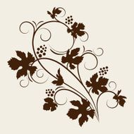 Elegance grape vine