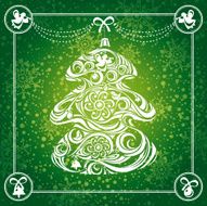 Christmas Tree Card N5